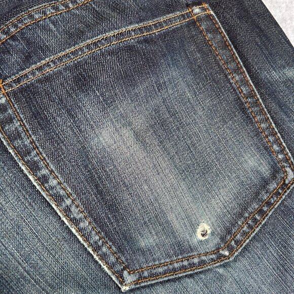 Gap 1969 Mens Jeans Boot Cut Dark Wash 38x30 - Picture 13 of 16